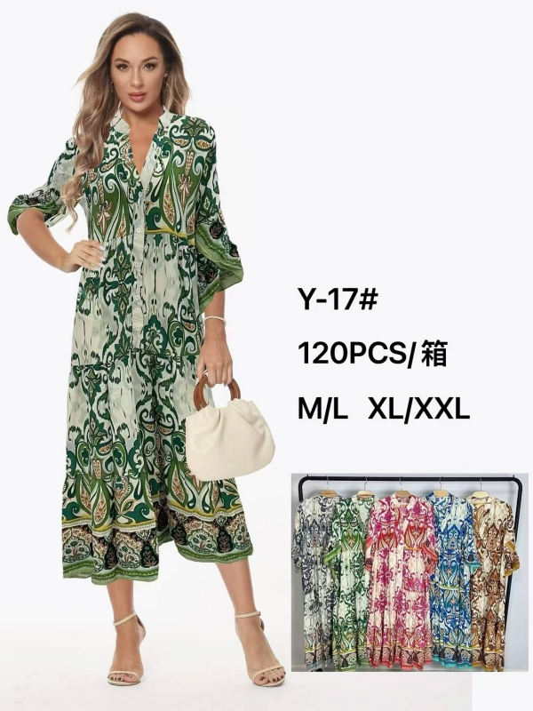 Sukienki damskie Roz M/L-XL/2XL , Mix Kolor Paczka 12 szt